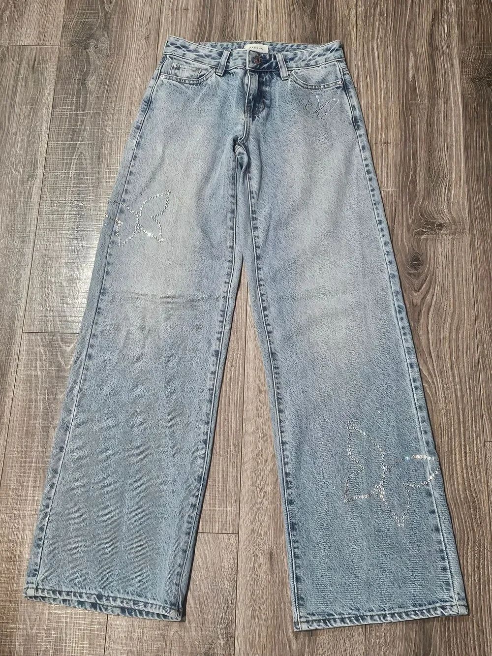 PacSun Light Blue Jeans Size 22 casey low rise baggy